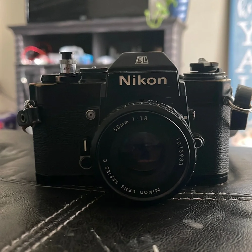 Nikon 50mm Antique Film Camera
